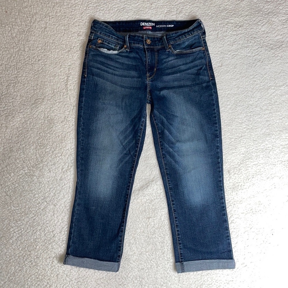 Denizen Levi’s Jeans Denim Modern Crop Ankle Size 6 / 28